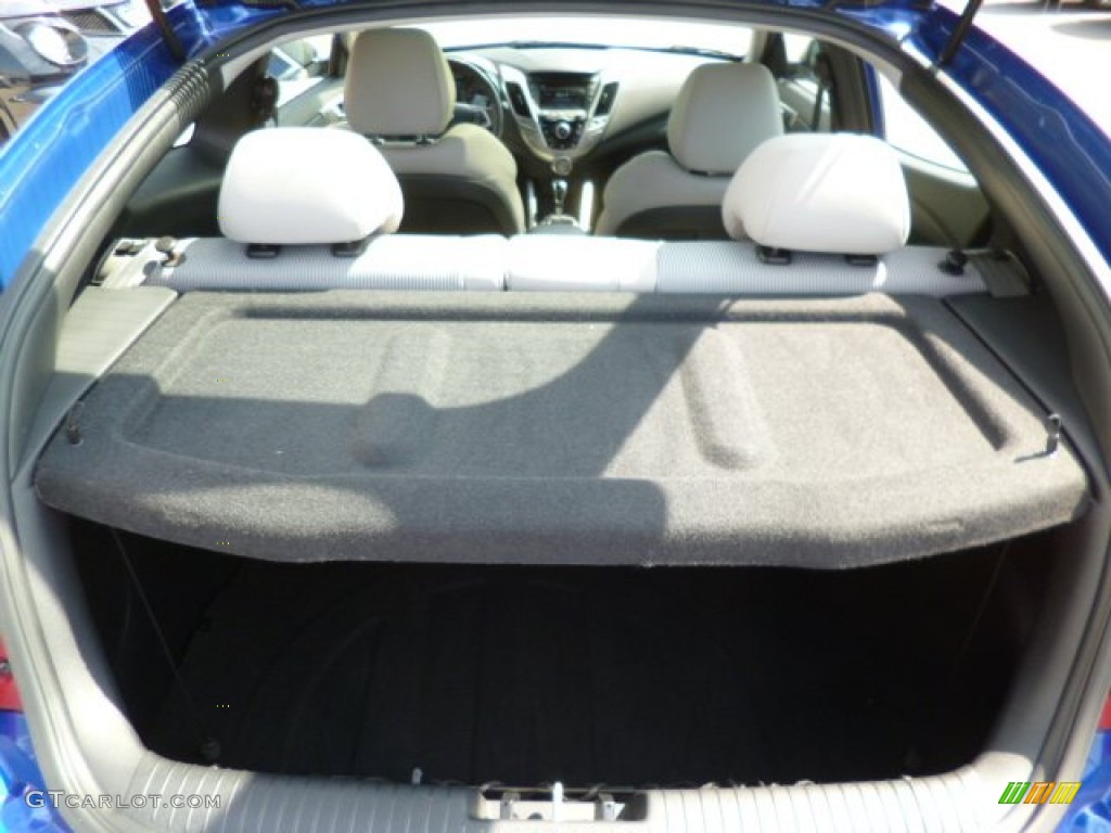 2012 Veloster  - Marathon Blue / Gray photo #15