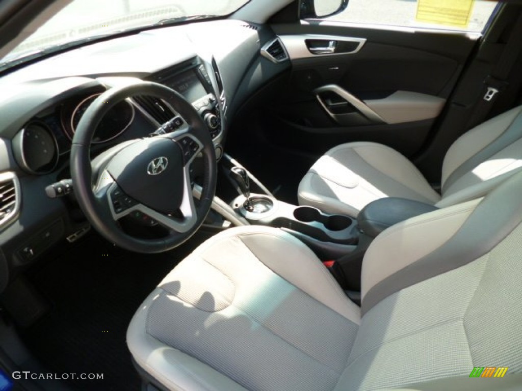 2012 Veloster  - Marathon Blue / Gray photo #16
