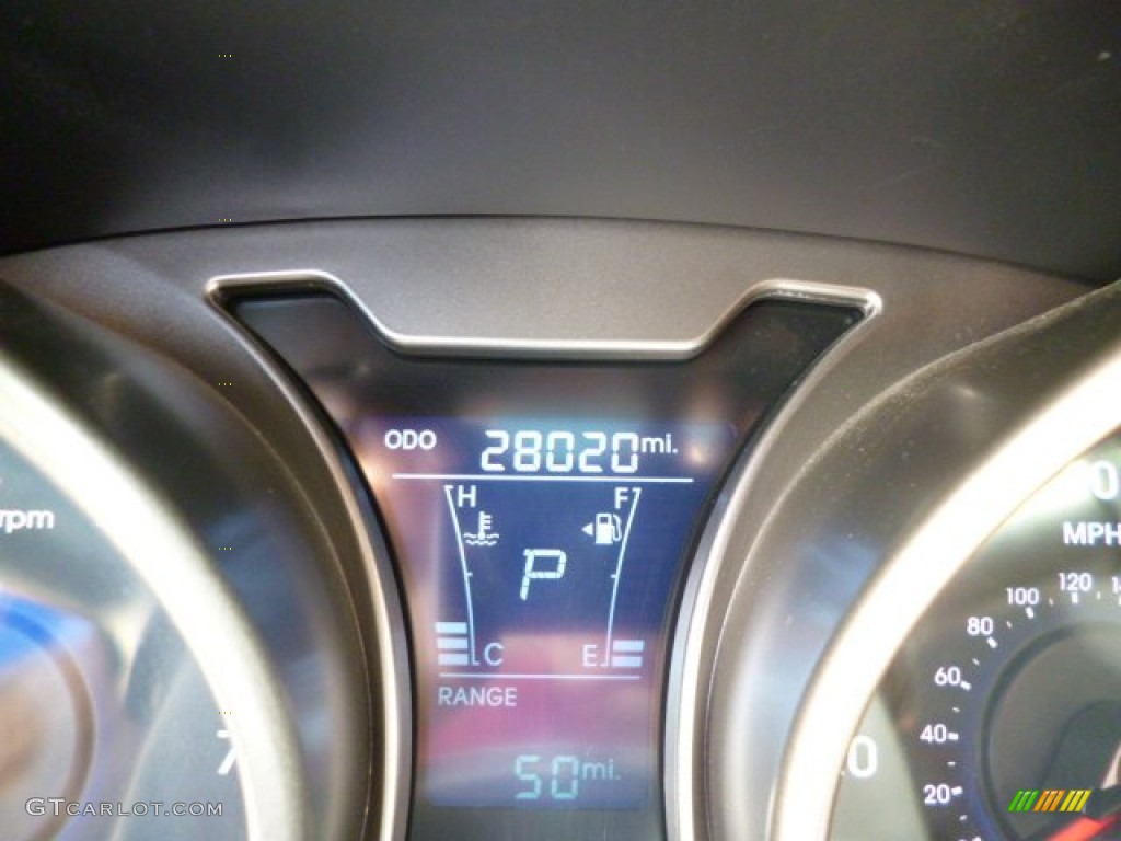 2012 Veloster  - Marathon Blue / Gray photo #20