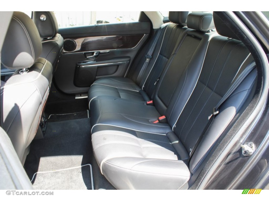 2011 Jaguar XJ XJL Rear Seat Photo #84143178
