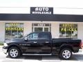 Black 2012 Dodge Ram 1500 Laramie Quad Cab 4x4
