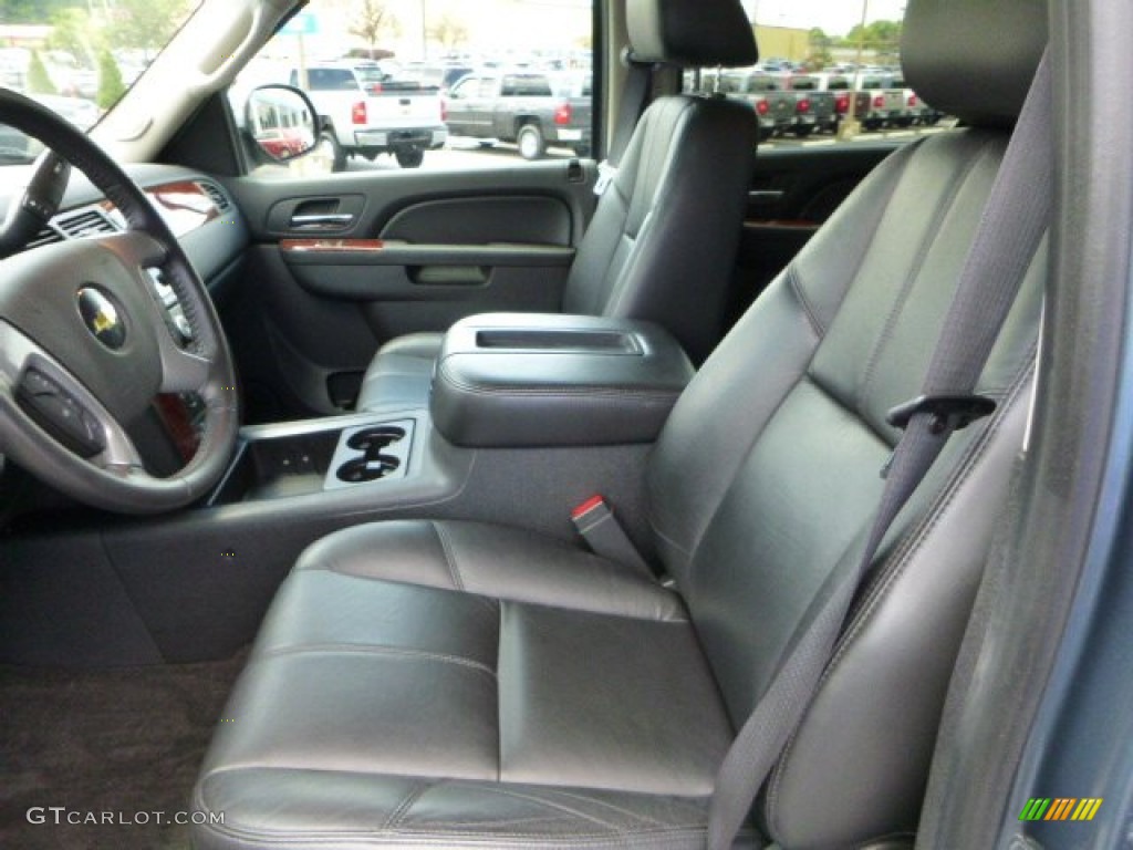 Ebony Interior 2011 Chevrolet Avalanche LT 4x4 Photo #84143376