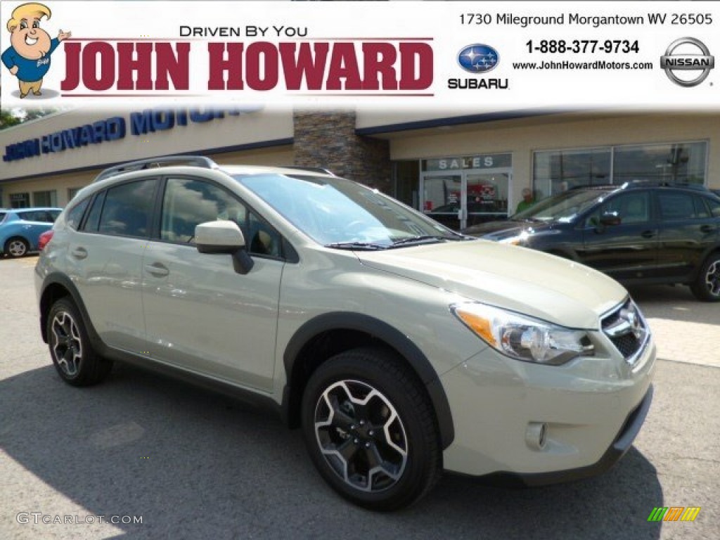 2013 XV Crosstrek 2.0 Premium - Desert Khaki / Black photo #1