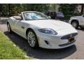 Polaris White 2012 Jaguar XK XK Convertible Exterior