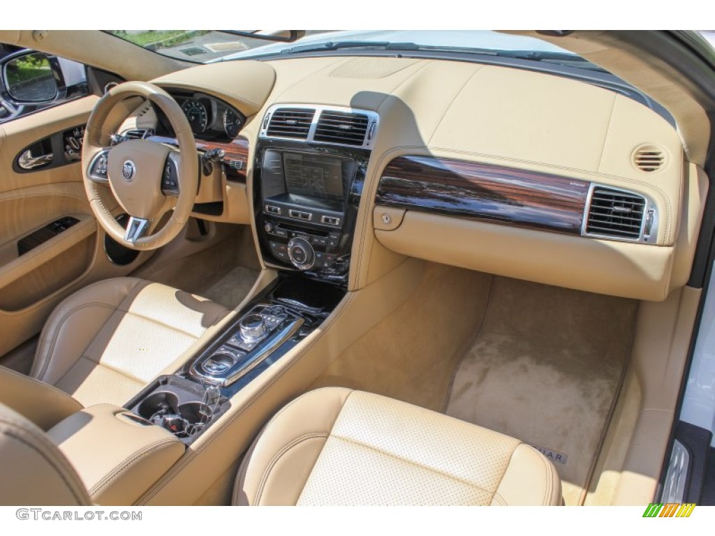 Caramel/Caramel Interior 2012 Jaguar XK XK Convertible Photo #84143781