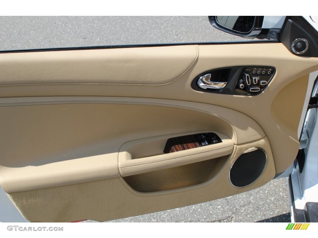 2012 Jaguar XK XK Convertible Caramel/Caramel Door Panel Photo #84143830