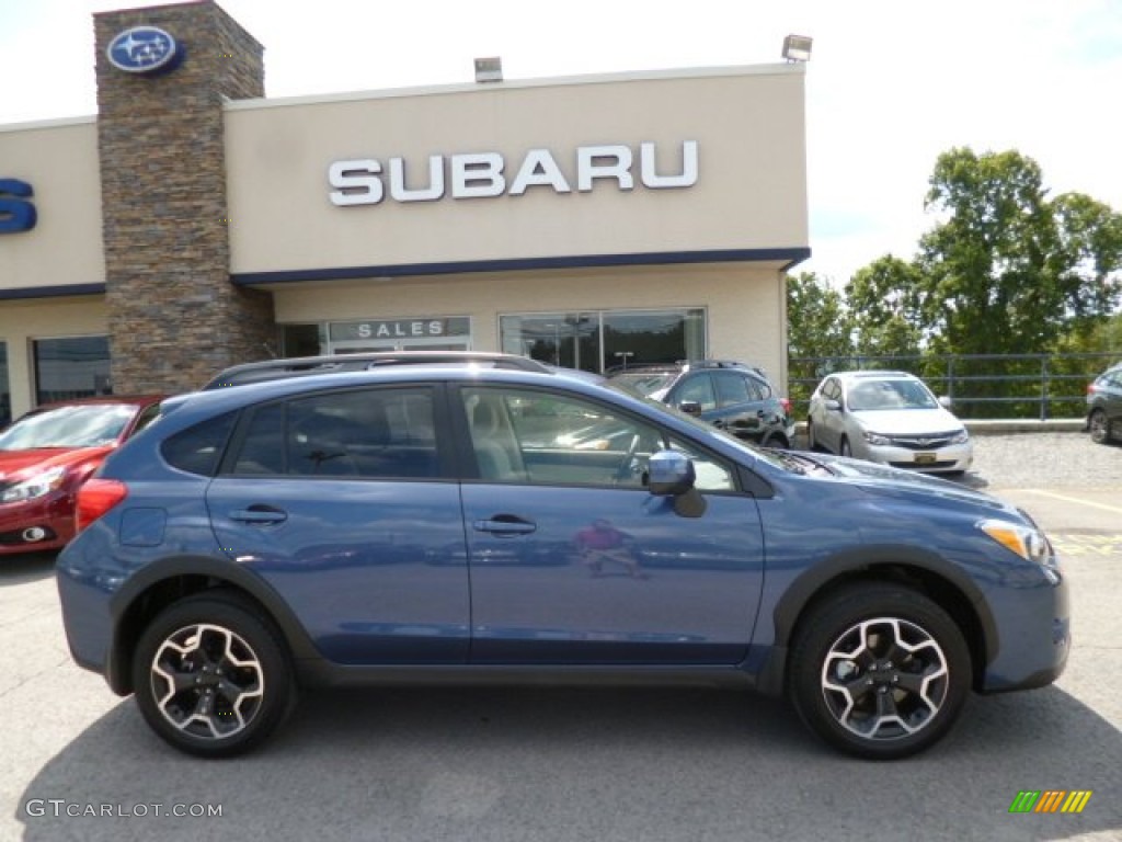 2013 XV Crosstrek 2.0 Limited - Marine Blue Pearl / Ivory photo #8
