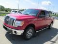 2010 Royal Red Metallic Ford F150 XLT SuperCrew 4x4  photo #5