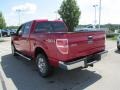 2010 Royal Red Metallic Ford F150 XLT SuperCrew 4x4  photo #7