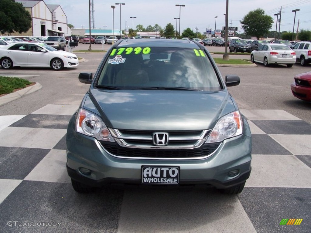 2011 CR-V EX - Opal Sage Metallic / Ivory photo #2