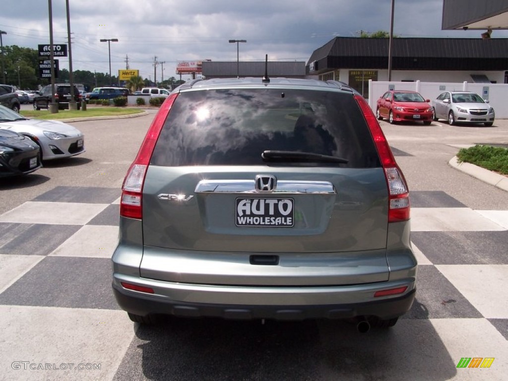 2011 CR-V EX - Opal Sage Metallic / Ivory photo #4