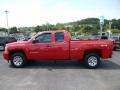 2011 Victory Red Chevrolet Silverado 1500 LS Extended Cab 4x4  photo #4