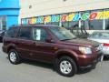 Dark Cherry Pearl 2008 Honda Pilot Value Package 4WD