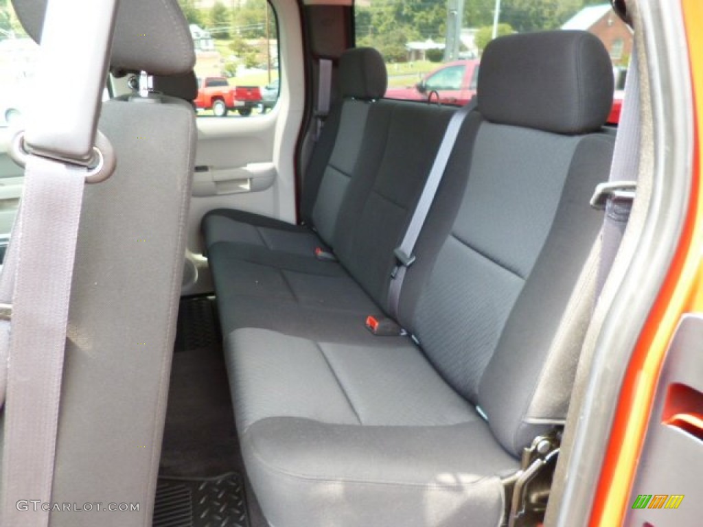 2011 Silverado 1500 LS Extended Cab 4x4 - Victory Red / Dark Titanium photo #13