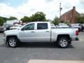 2014 Silver Ice Metallic Chevrolet Silverado 1500 LT Z71 Crew Cab 4x4  photo #4