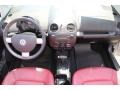 Blush Red Leather 2009 Volkswagen New Beetle 2.5 Blush Edition Convertible Dashboard