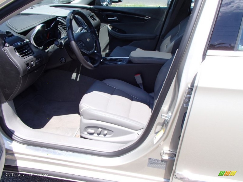 2014 Impala LTZ - Champagne Silver Metallic / Jet Black/Dark Titanium photo #2