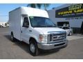 Oxford White - E Series Cutaway E350 Commercial Moving Truck Photo No. 4