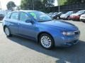 Newport Blue Pearl 2010 Subaru Impreza 2.5i Premium Wagon Exterior