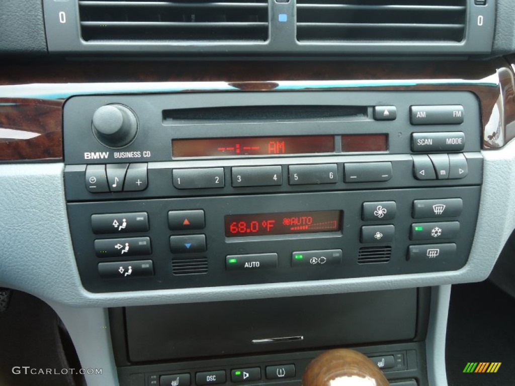 2005 3 Series 330i Coupe - Steel Blue Metallic / Grey photo #21