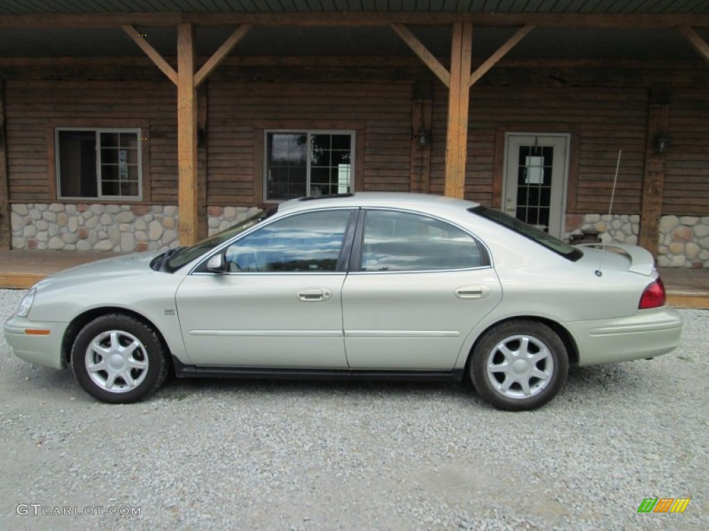 2003 Sable LS Premium Sedan - Gold Ash Metallic / Medium Parchment photo #1