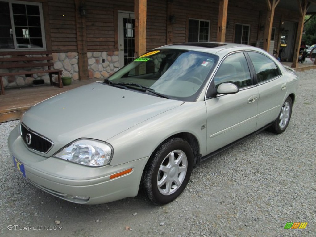 2003 Sable LS Premium Sedan - Gold Ash Metallic / Medium Parchment photo #2