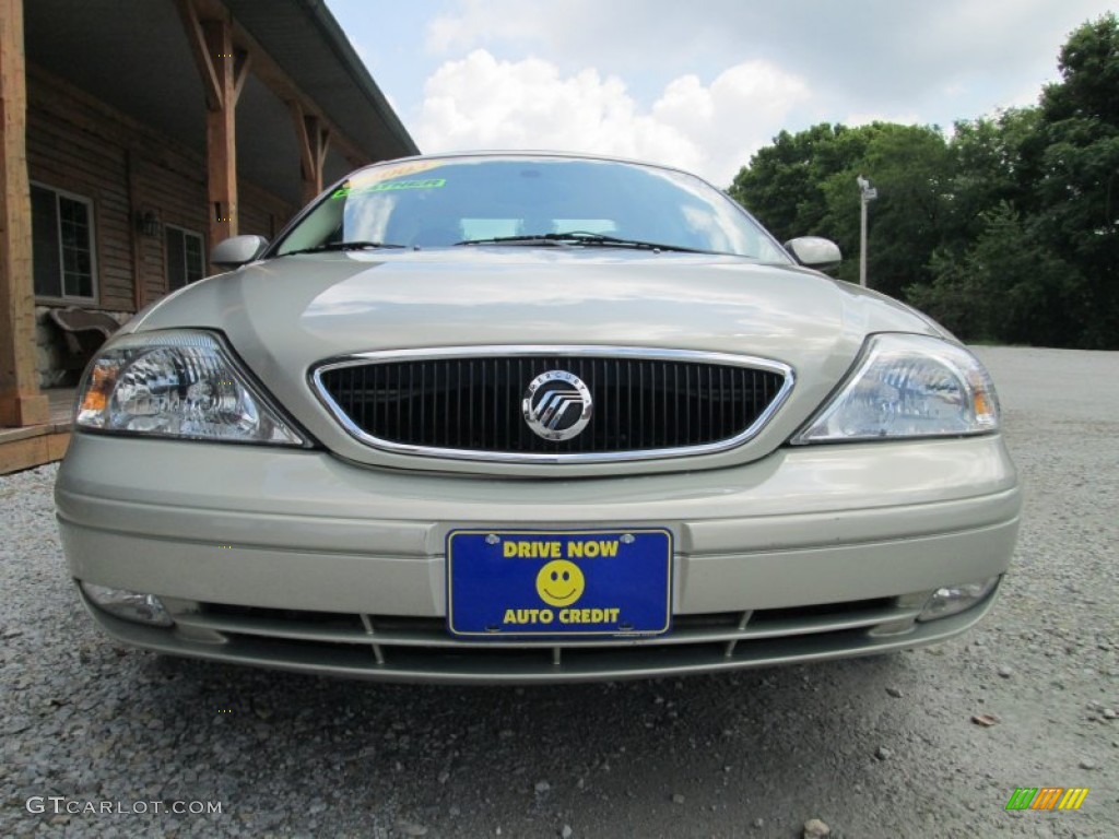 2003 Sable LS Premium Sedan - Gold Ash Metallic / Medium Parchment photo #3