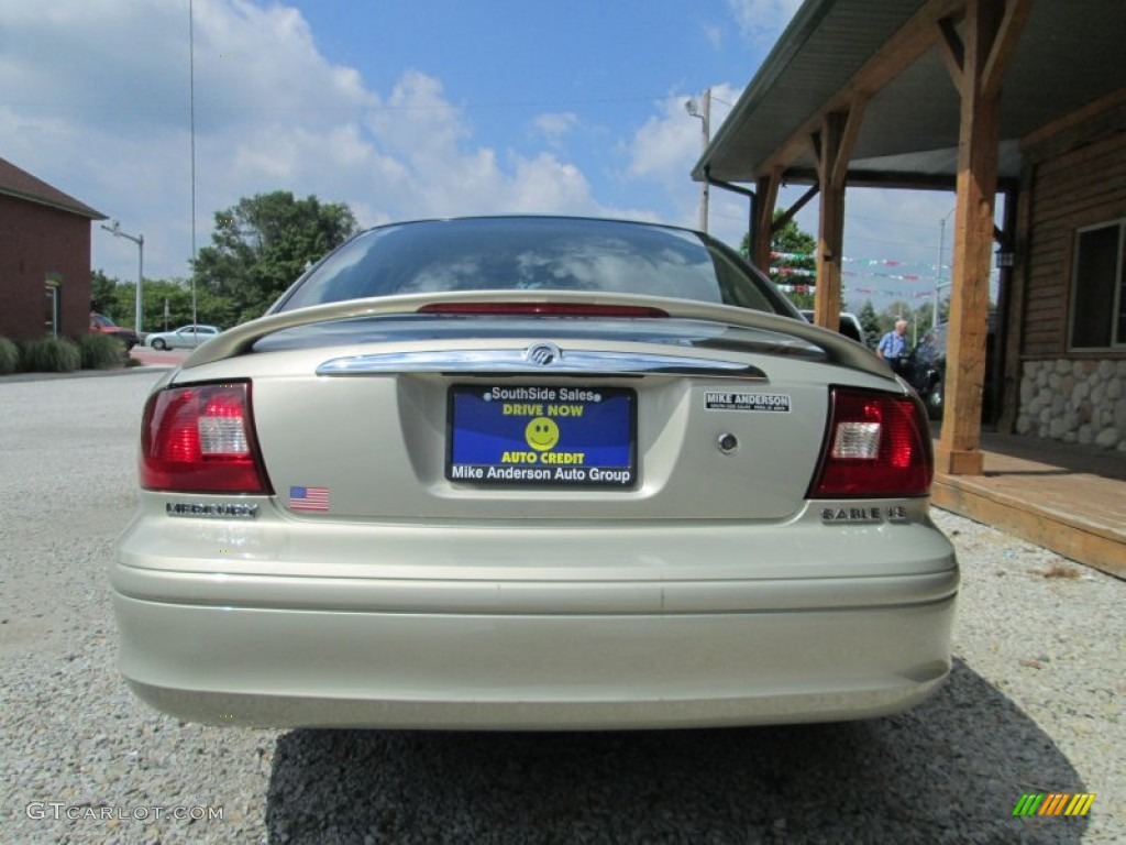 2003 Sable LS Premium Sedan - Gold Ash Metallic / Medium Parchment photo #6