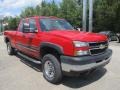 Victory Red - Silverado 2500HD LS Extended Cab 4x4 Photo No. 10