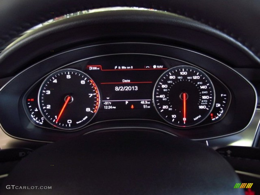 2014 Audi A6 2.0T quattro Sedan Gauges Photo #84151027