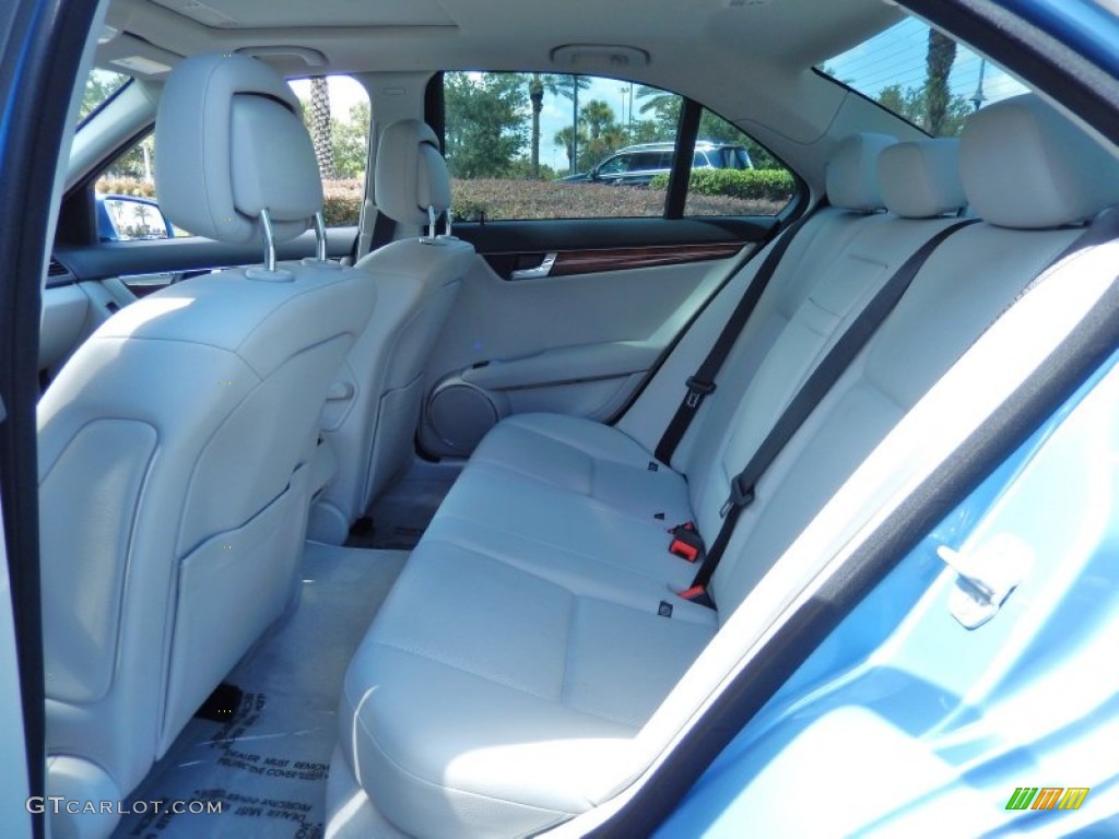 Grey/Black Interior 2010 Mercedes-Benz C 300 Luxury Photo #84151215