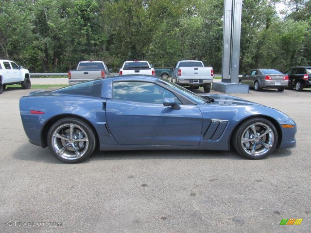 Supersonic Blue Metallic 2011 Chevrolet Corvette Grand Sport Coupe Exterior Photo #84151584
