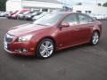 Autumn Red Metallic 2012 Chevrolet Cruze LTZ/RS Exterior