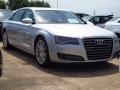 Ice Silver Metallic - A8 L 4.0T quattro Photo No. 1