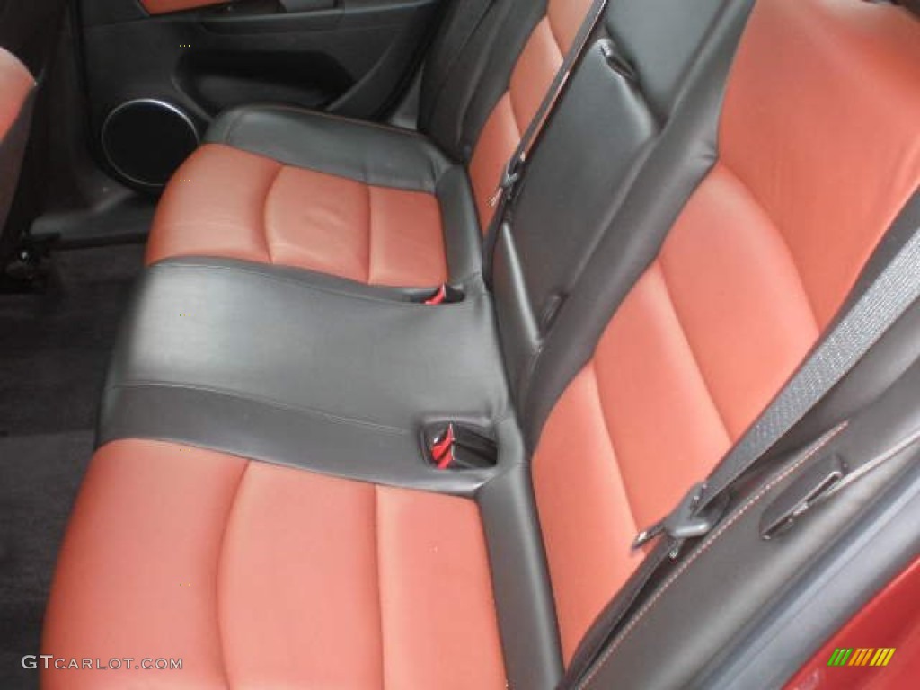 Jet Black/Brick Interior 2012 Chevrolet Cruze LTZ/RS Photo #84152109