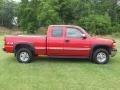 2000 Victory Red Chevrolet Silverado 2500 LT Extended Cab 4x4  photo #2