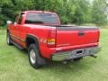 2000 Victory Red Chevrolet Silverado 2500 LT Extended Cab 4x4  photo #3