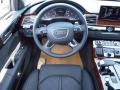 Black Steering Wheel Photo for 2014 Audi A8 #84152262