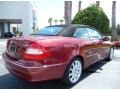 2007 Storm Red Metallic Mercedes-Benz CLK 350 Cabriolet  photo #7