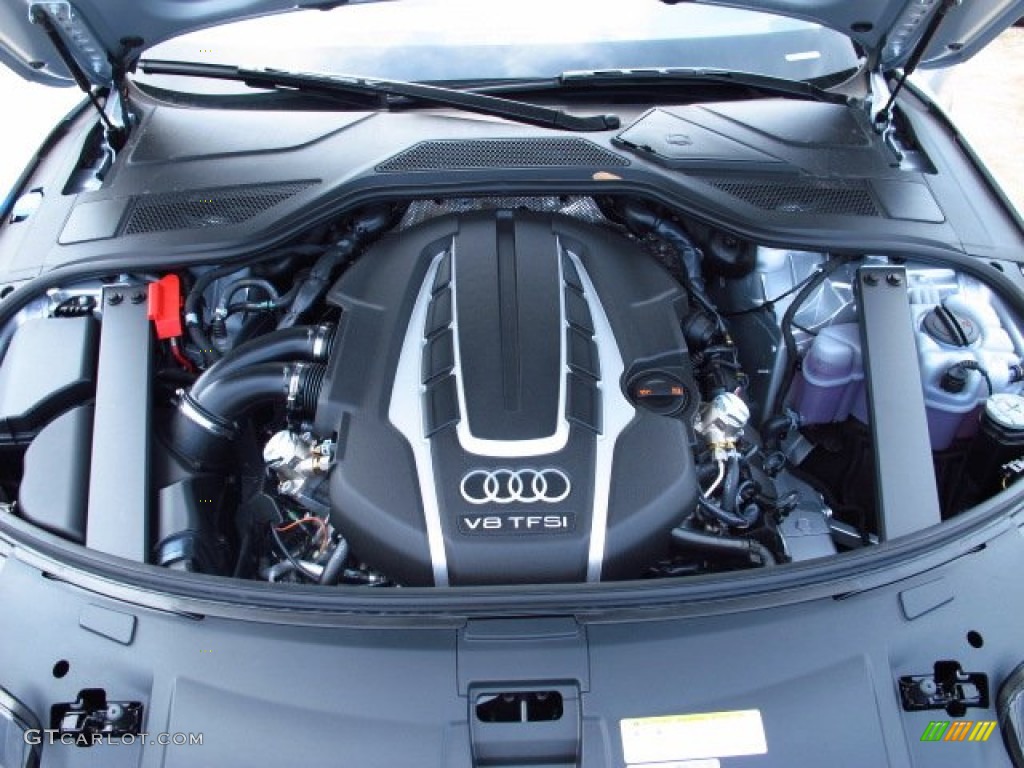 2014 Audi A8 L 4.0T quattro 4.0 Liter Turbocharged FSI DOHC 32-Valve VVT V8 Engine Photo #84152613