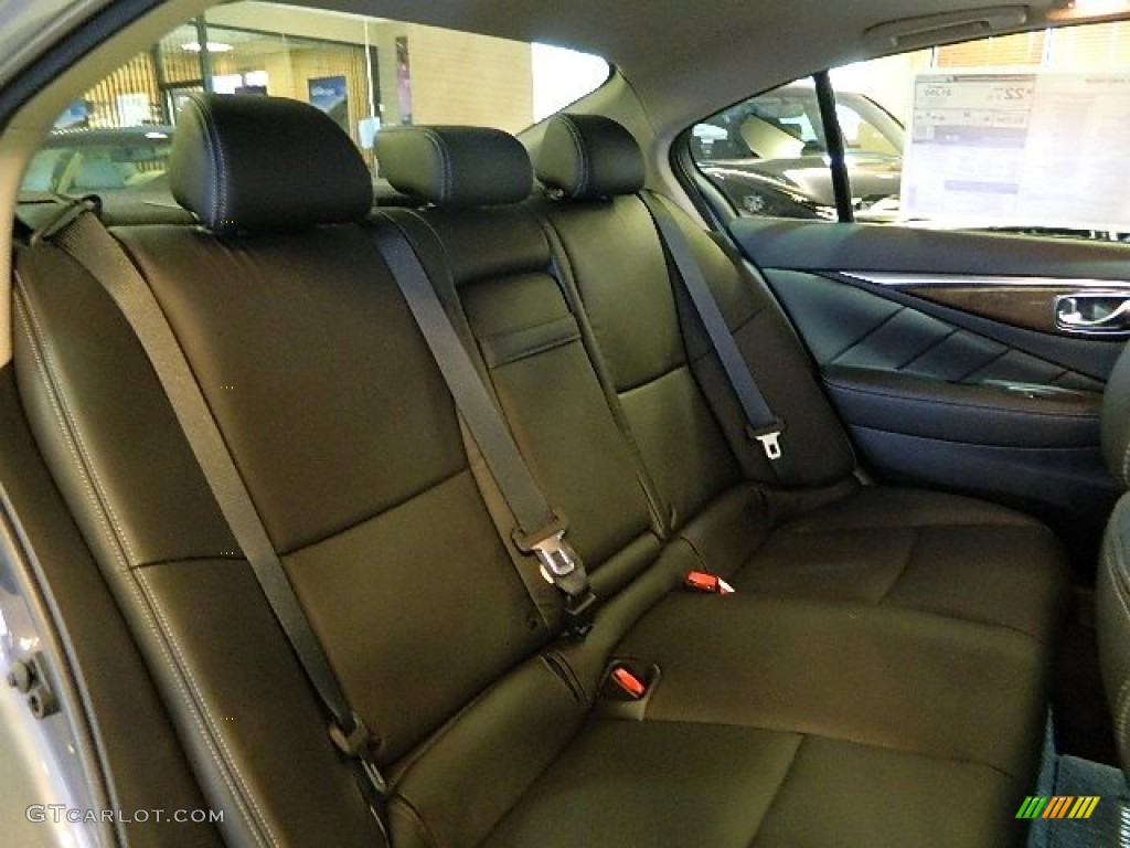2014 Infiniti Q 50 3.7 AWD Premium Rear Seat Photo #84152787