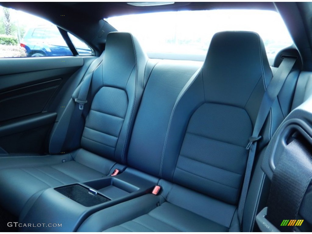 2014 Mercedes-Benz E 350 Coupe Rear Seat Photo #84153648