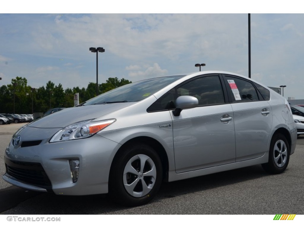 2013 Prius Two Hybrid - Classic Silver Metallic / Misty Gray photo #1