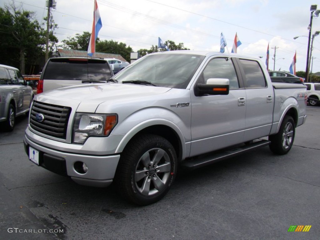 2010 F150 FX2 SuperCrew - Ingot Silver Metallic / Black photo #3