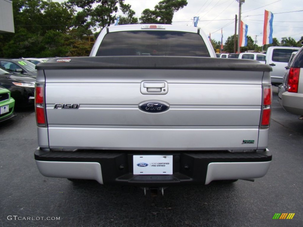 2010 F150 FX2 SuperCrew - Ingot Silver Metallic / Black photo #6