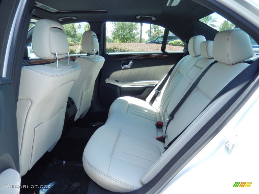 2014 E 350 4Matic Sport Sedan - Diamond White Metallic / Porcelain/Black photo #8