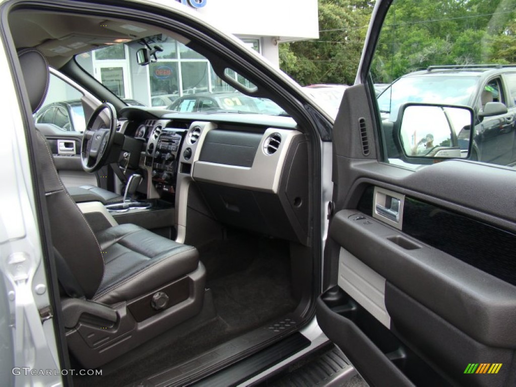 2010 F150 FX2 SuperCrew - Ingot Silver Metallic / Black photo #12