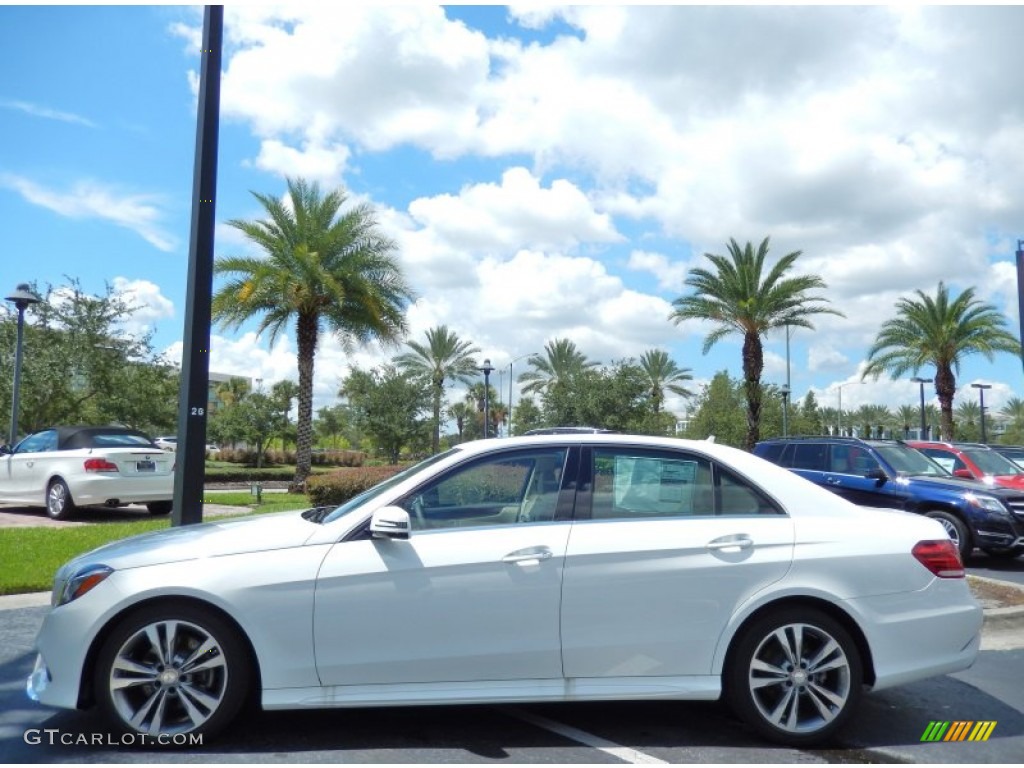 Polar White 2014 Mercedes-Benz E 350 Sport Sedan Exterior Photo #84154242