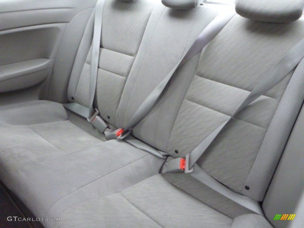 2010 Civic LX Coupe - Polished Metal Metallic / Gray photo #5