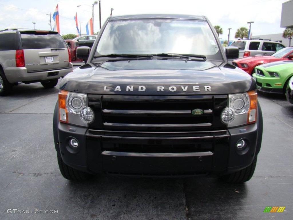 2008 LR3 V8 HSE - Java Black Pearlescent / Alpaca Beige photo #3
